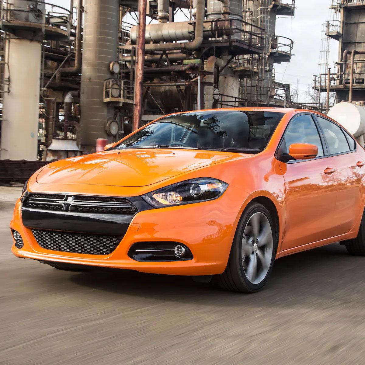 Spec-D Projector Headlights Dodge Dart (13-16) w/ Optional LED Bar - Black / Chrome / Smoked