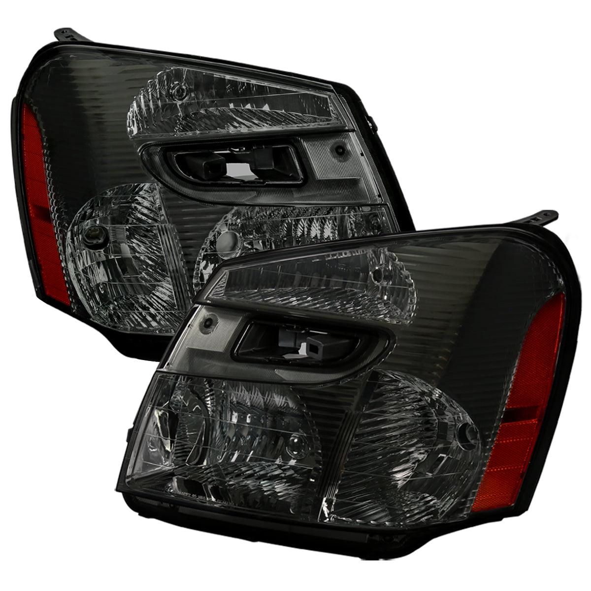 Spec-D OEM Replacement Headlights Chevy Equinox (2005-2009) w/ Amber Reflectors