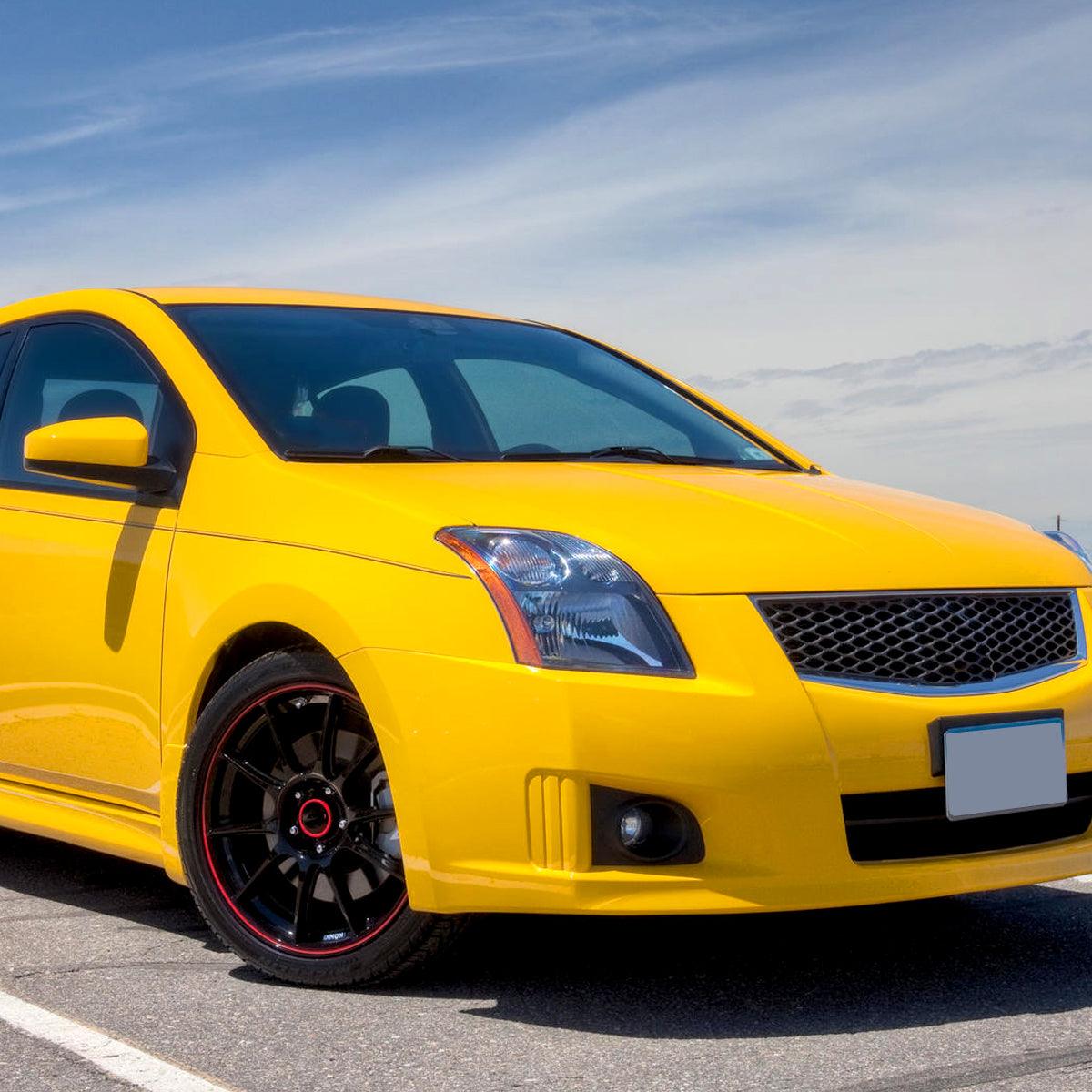 Spec-D OEM Replacement Headlights Nissan Sentra 2.0 (07-09) Black w/ Clear or Smoked Lens