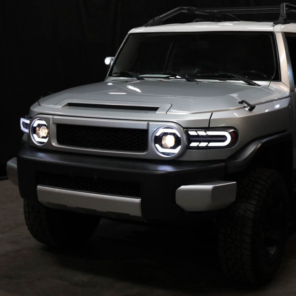Spec-D Projector Headlights Toyota FJ Cruiser (07-14) Sequential Full LED or Halogen