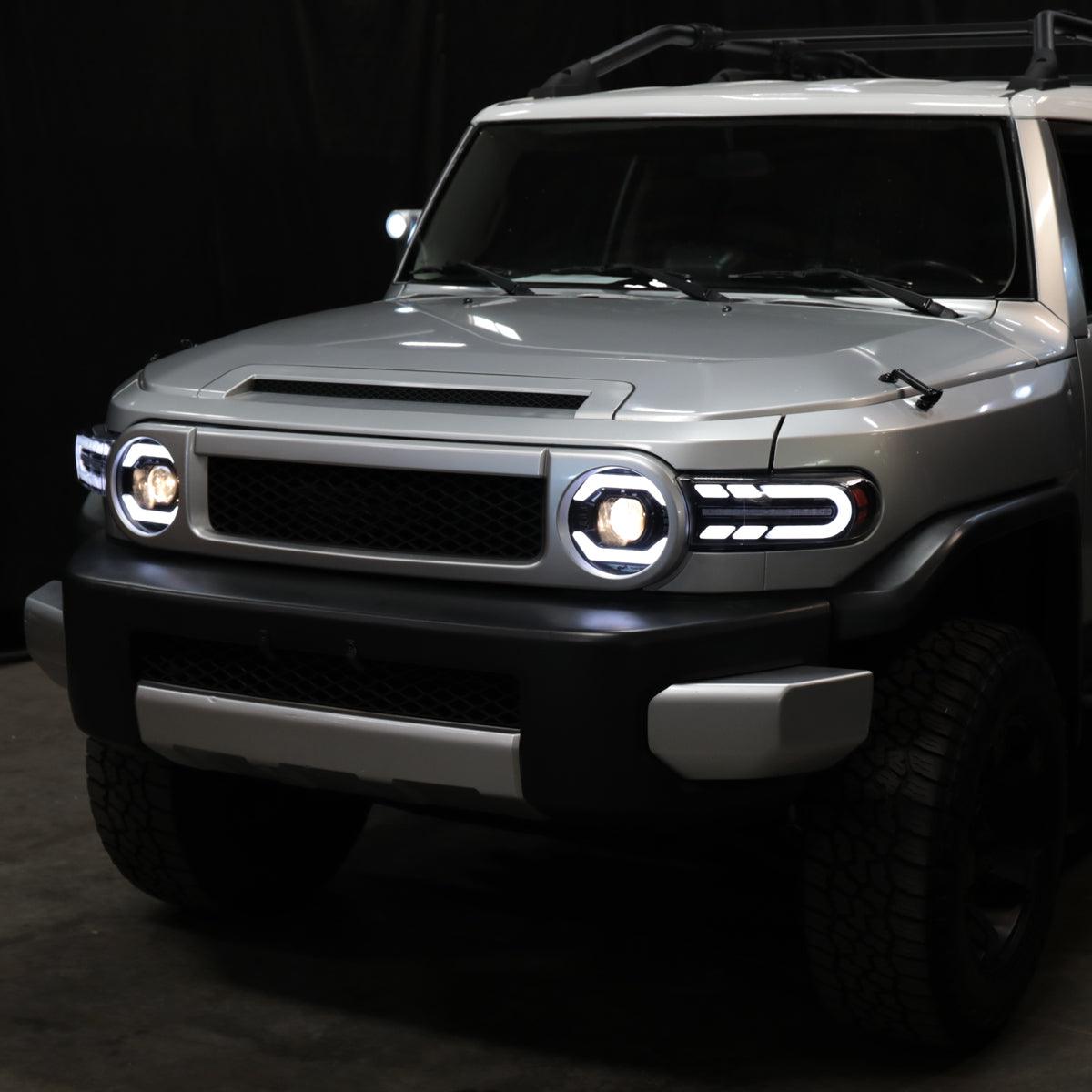 Spec-D Projector Headlights Toyota FJ Cruiser (07-14) Sequential Full LED or Halogen