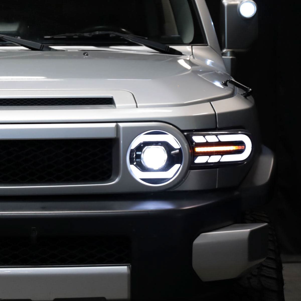 Spec-D Projector Headlights Toyota FJ Cruiser (07-14) Sequential Full LED or Halogen