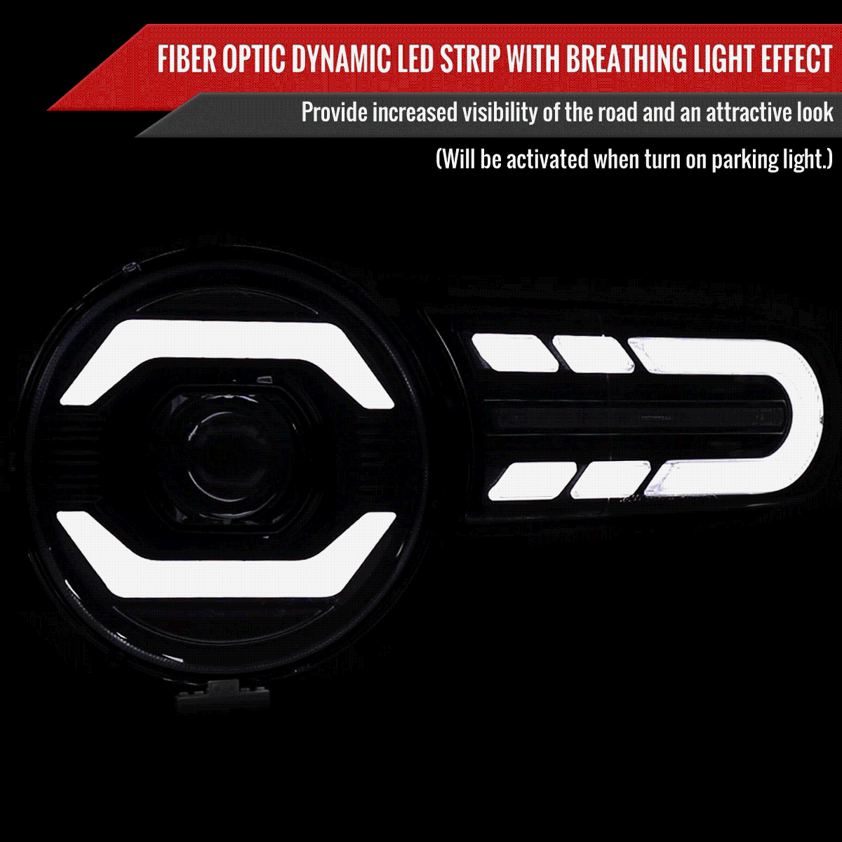 Spec-D Projector Headlights Toyota FJ Cruiser (07-14) Sequential Full LED or Halogen
