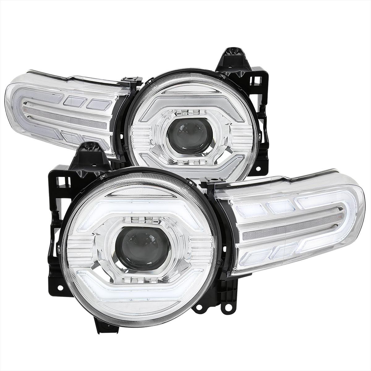 Spec-D Projector Headlights Toyota FJ Cruiser (07-14) Sequential Full LED or Halogen