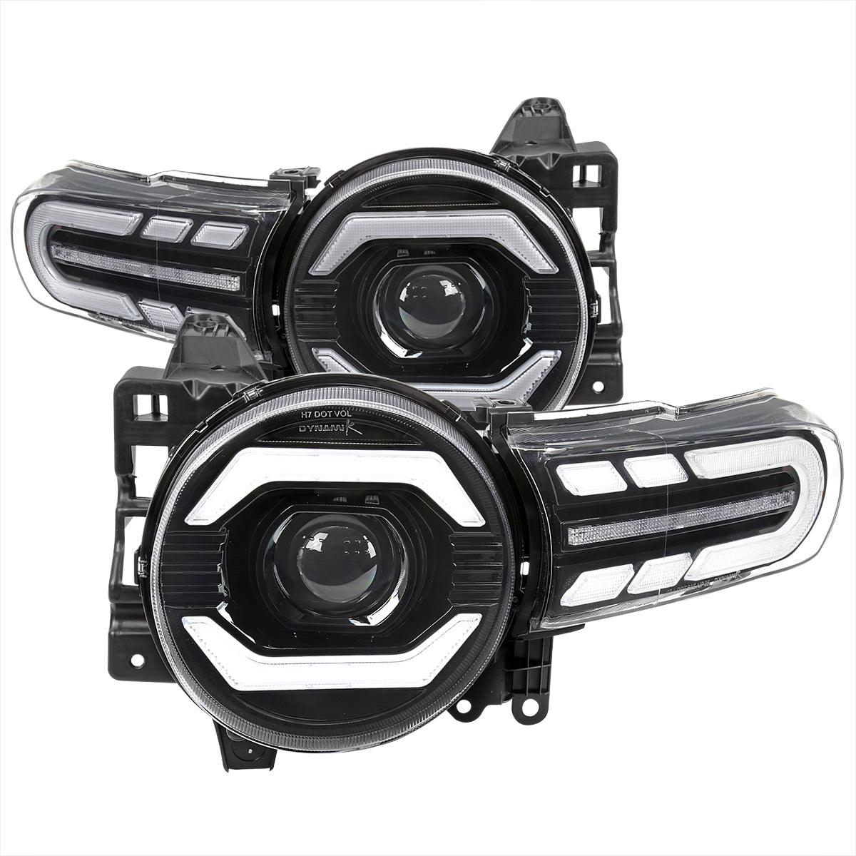 Spec-D Projector Headlights Toyota FJ Cruiser (07-14) Sequential Full LED or Halogen