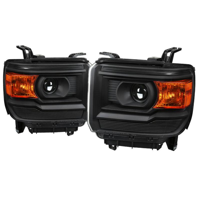 Spec-D Projector Headlights GMC Sierra 1500 (2014-2018) 2500/3500 HD (15-19) Black or Chrome