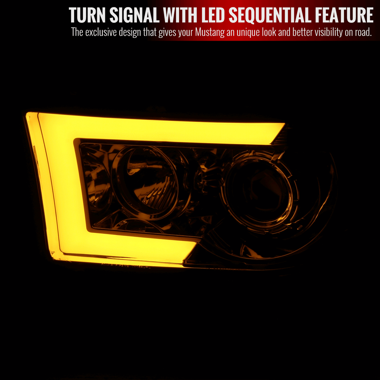 Spec-D Projector Headlights Tundra (07-13) Sequoia (08-17) Sequential Black or Chrome