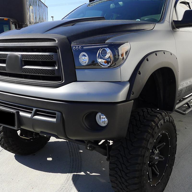 Spec-D Projector Headlights Toyota Tundra (07-13) Sequoia (08-14) LED Halo - Black or Chrome