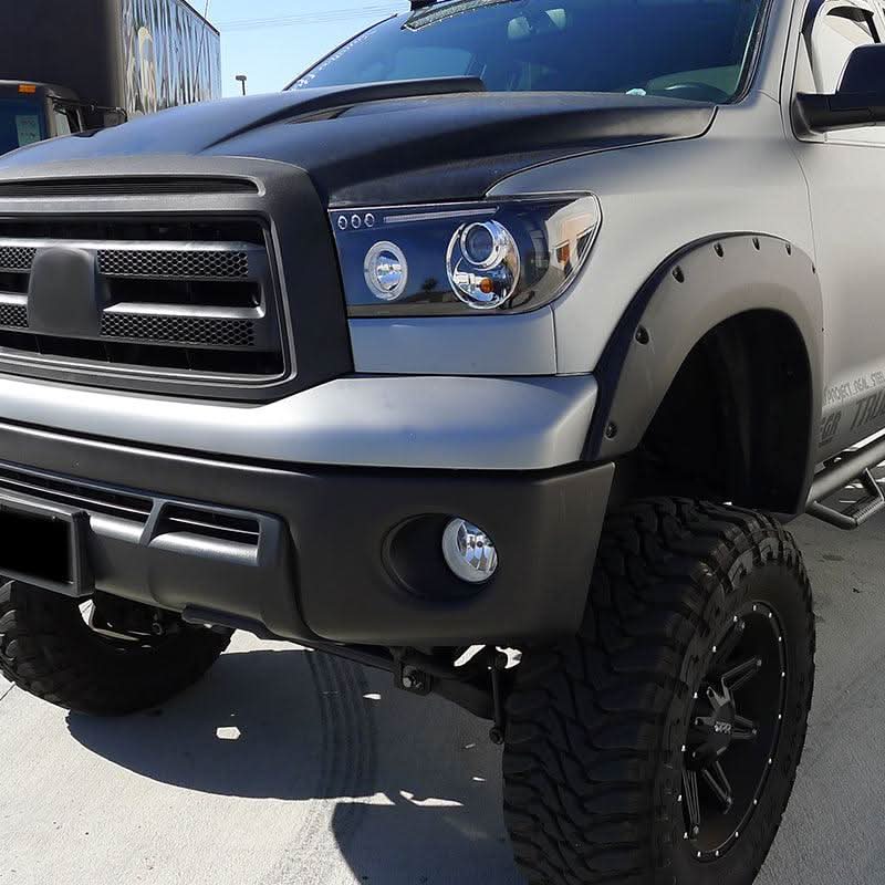Spec-D Projector Headlights Toyota Tundra (07-13) Sequoia (08-14) LED Halo - Black or Chrome