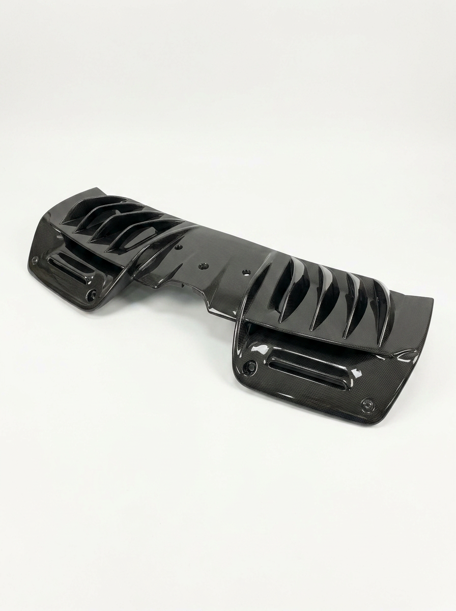 2019+ Ferrari SF90 OEM Style Bolt-On Rear Diffuser - Dry Carbon Fiber