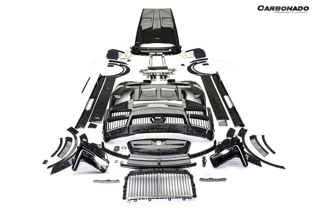 2019-2024 Rolls Royce Cullinan MSY Style Autoclave Carbon Fiber Full Body Kit
