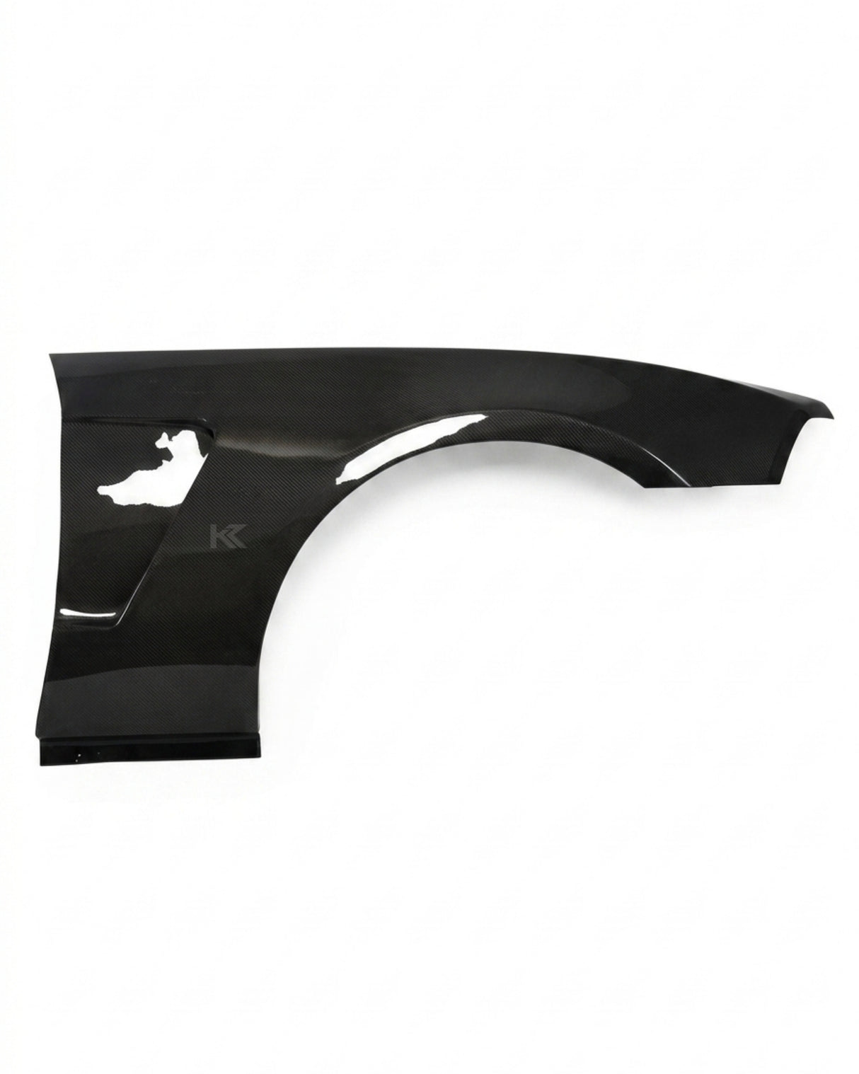 2010–2014 Ford Mustang GT350 V2 Look Front Over Fenders – Carbon Fiber
