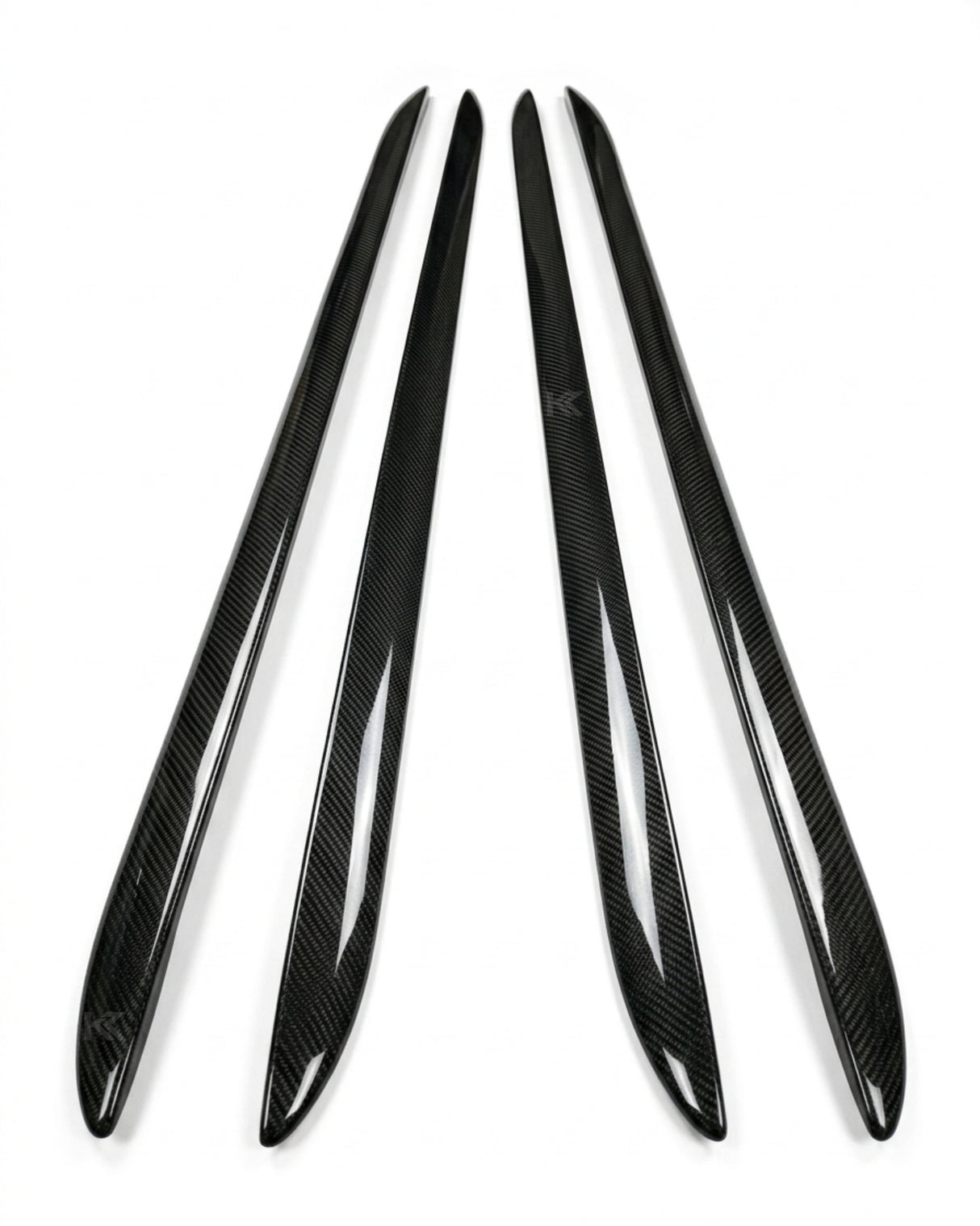 2010–2011 Audi A5 8T Sportback Side Skirt Extensions – Carbon Fiber