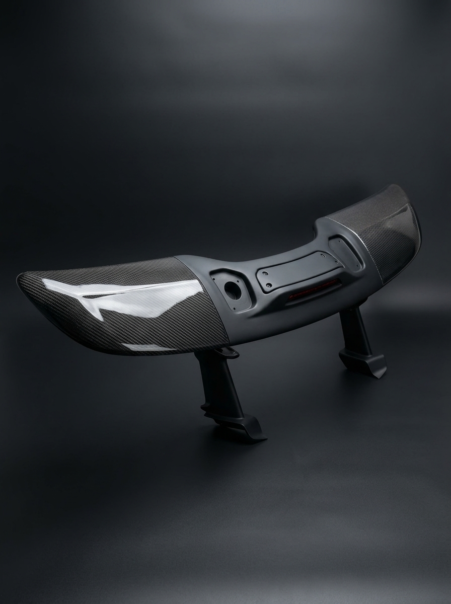 2014-2019 McLaren 540C 570S 570GT 600LT 625C 650S 600LT Style Rear Wing - Dry Carbon Fiber