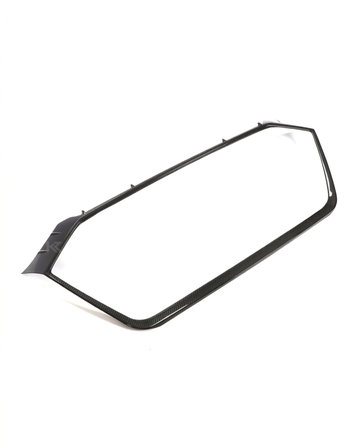 2019–2021 Audi RS6 C8 Avant Front Grille Insert Trim Cover – Dry Carbon Fiber