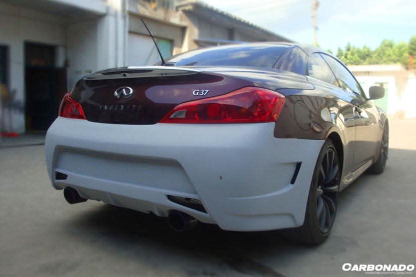 2008-2015 Infiniti Convertible ELT Style Rear Bumper | Fit G37,G37S, Q60