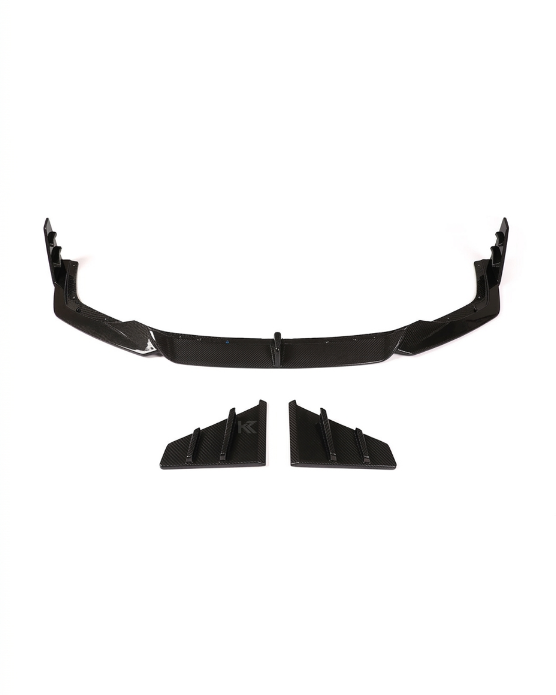 2020–2023 Audi RS7 C8 Sportback Front Bumper Splitter – Pre-Preg Dry Carbon Fiber