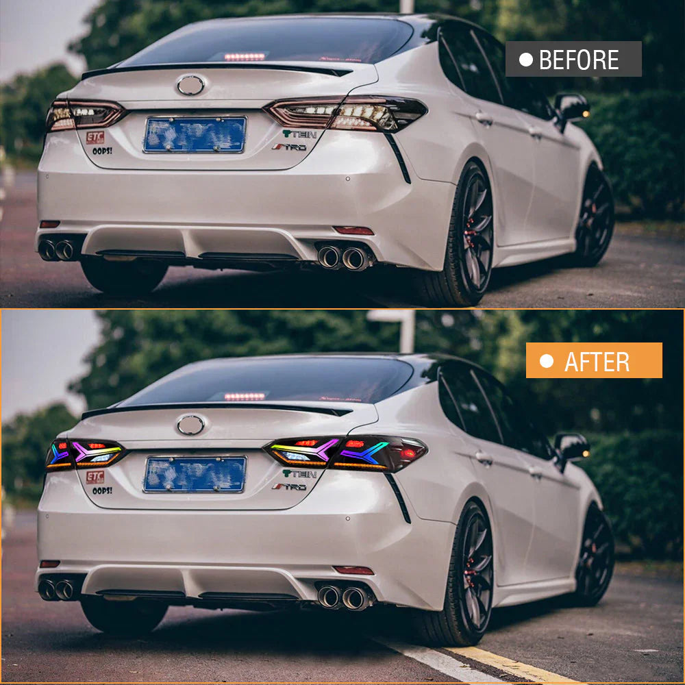 NTXGlow LED Tail Lights (2018-2024 Toyota Camry 8th Gen)