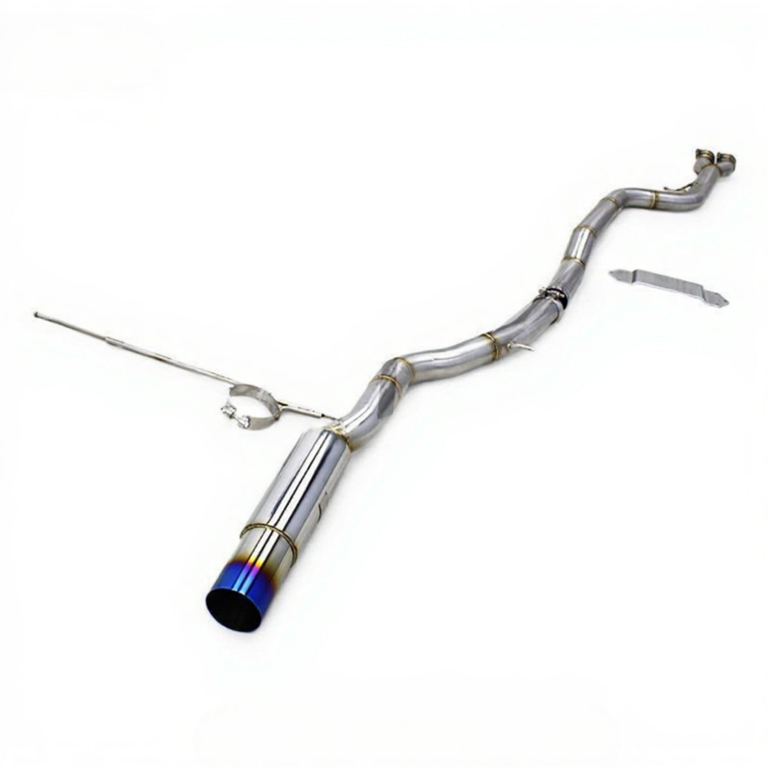 BMW 3/4 Series M3/M4 F80/F82 304 Stainless Steel Burnt Tip Straight-through Catback 2015-2020