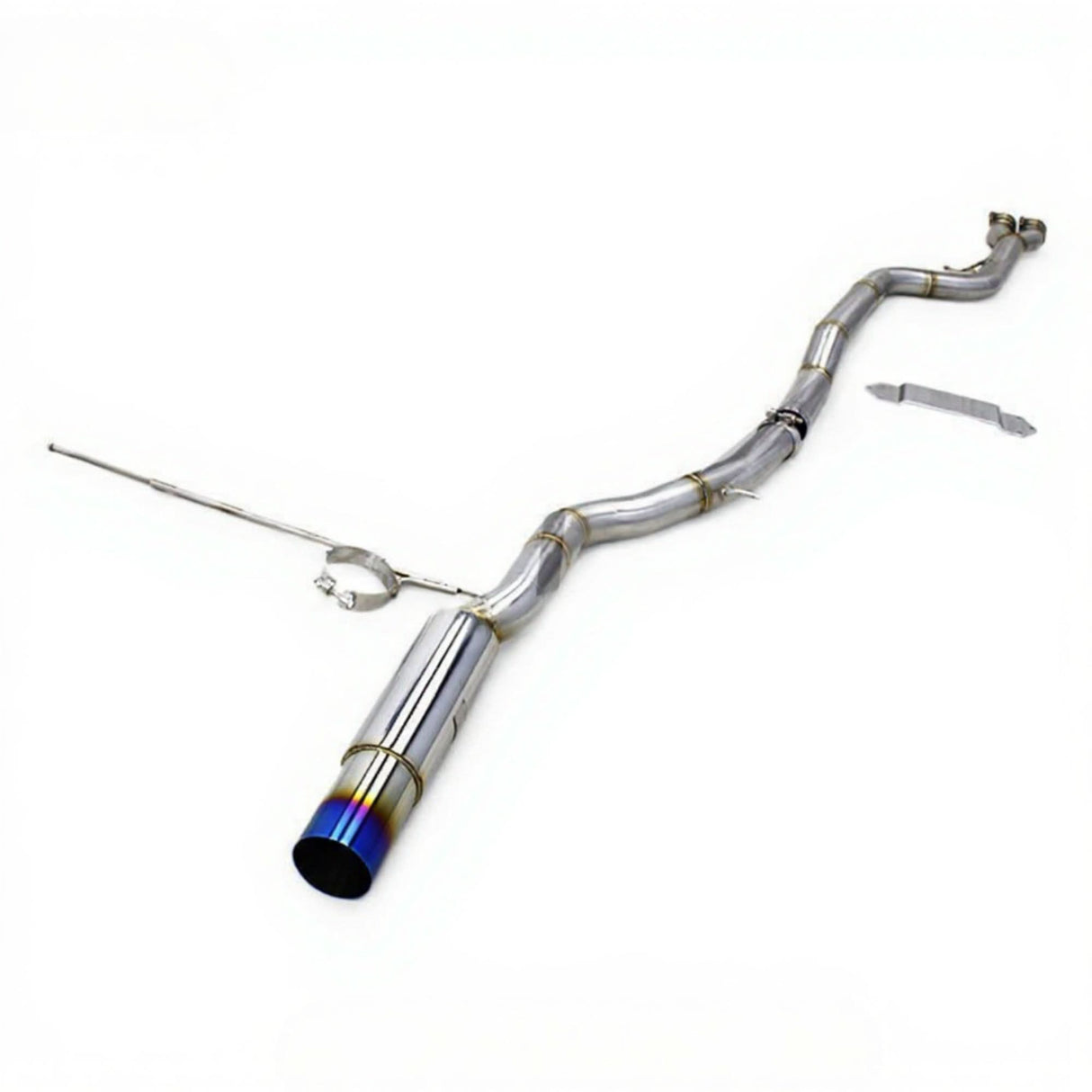 BMW 3/4 Series M3/M4 F80/F82 304 Stainless Steel Burnt Tip Straight-through Catback 2015-2020