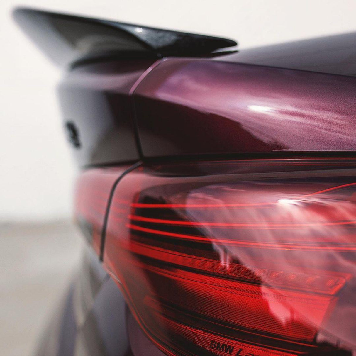 BMW 4 Series G22 G82 M4 PSM Style Carbon Fiber Trunk Spoiler (2020 - 2024)