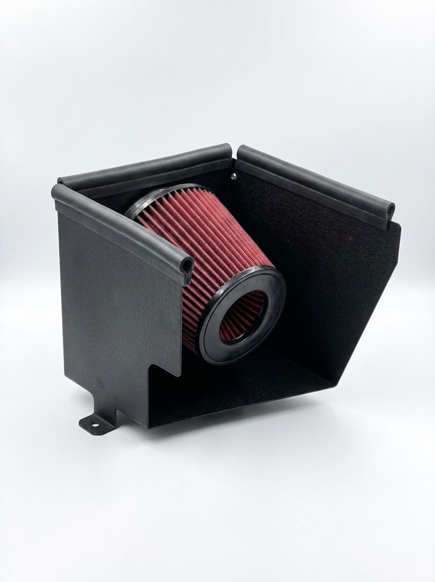 Audi TT 8N VW GTI Jetta GLI MK4 1.8T High Flow Cold Air Intake System with Heat Shield 2000 - 2006 OE KD4276BK