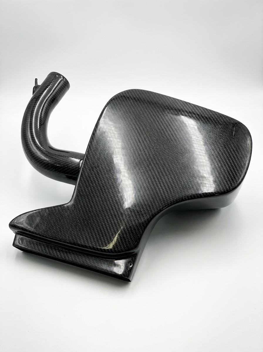 VW Golf MK7 EA211 1.4T Dry Carbon Fiber High Flow Cold Air Intake System 2015 - 2021 OE KD4243BK