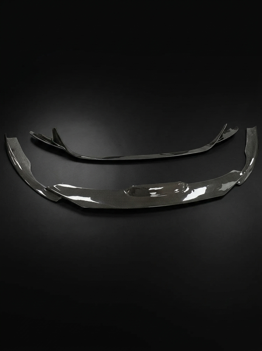 2017 - 2021 Ferrari 812 Superfast GTS Sports Style Front Bumper Lip Splitter - Dry Carbon Fiber