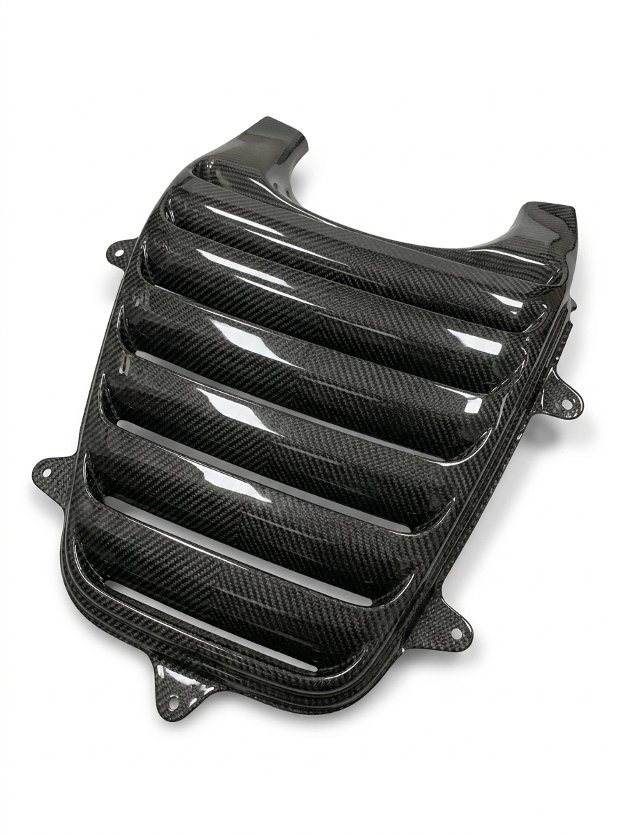 2011-2017 McLaren MP4-12C 650S OEM Style Engine Cover - Real Carbon Fiber