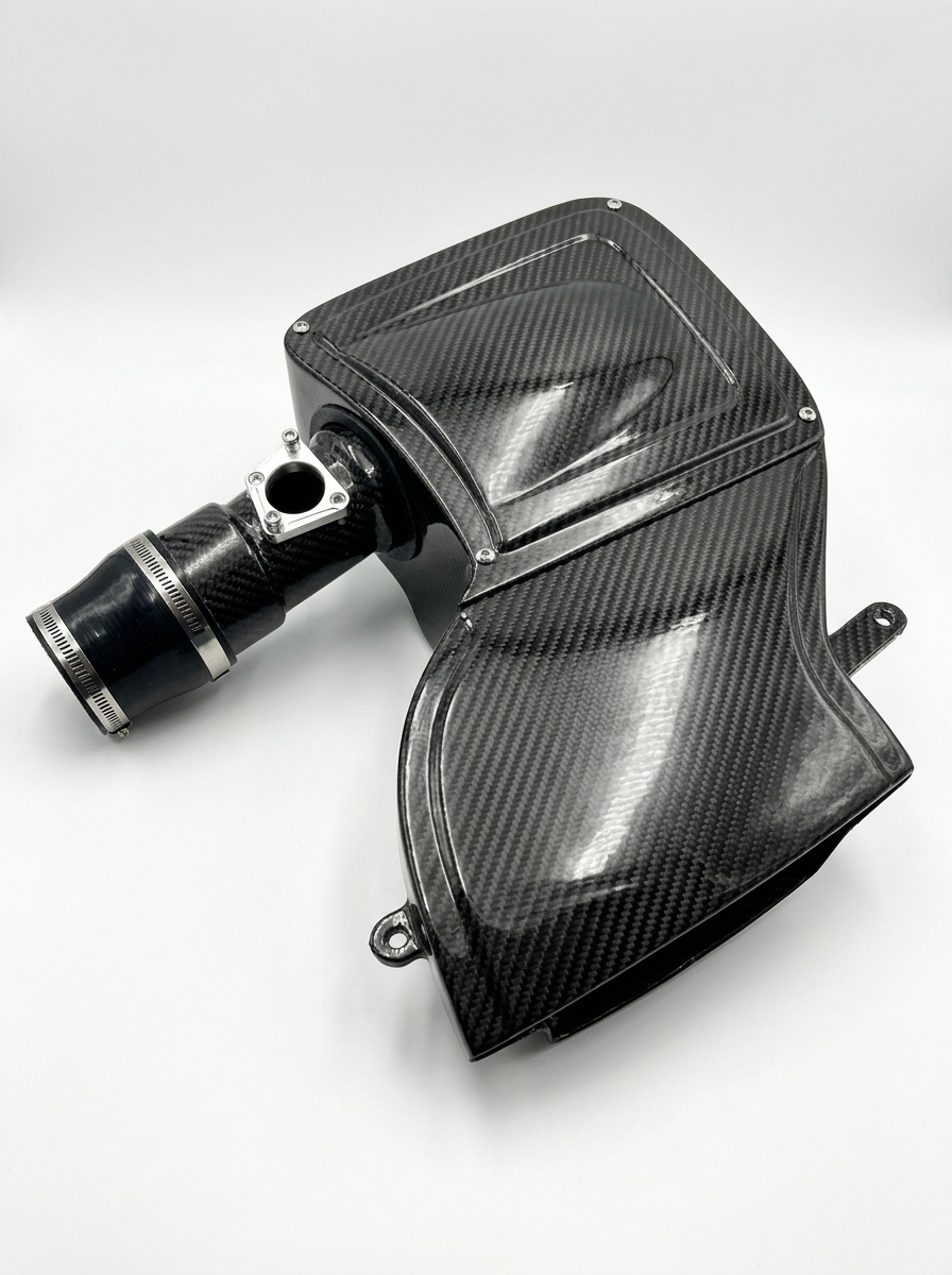 Honda Civic 11th Gen FL1 L15C 1.5T Dry Carbon Fiber High Flow Cold Air Intake System 2022+ OE KD4242BK