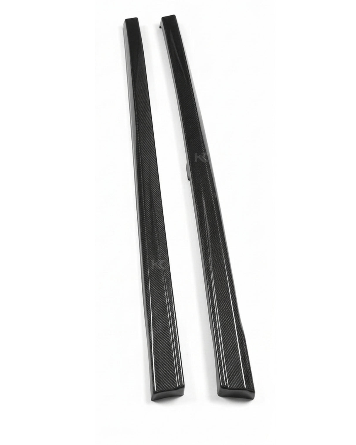 2014–2016 Volkswagen Golf GTI MK7 Side Skirt Extensions – Carbon Fiber