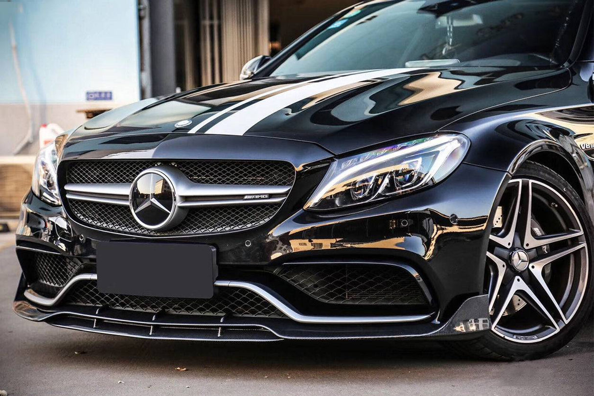 2015-2021 Mercedes Benz W205 C63 S AMG Coupe BR Style Front Lip