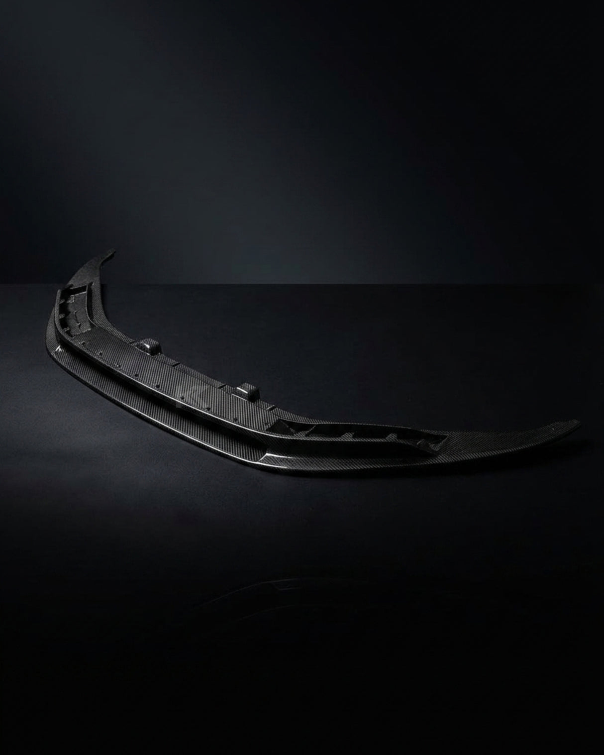 2016–2018 Audi R8 V10 & V10 Plus Coupe V-Design Front Lip Spoiler – Dry Carbon Fiber