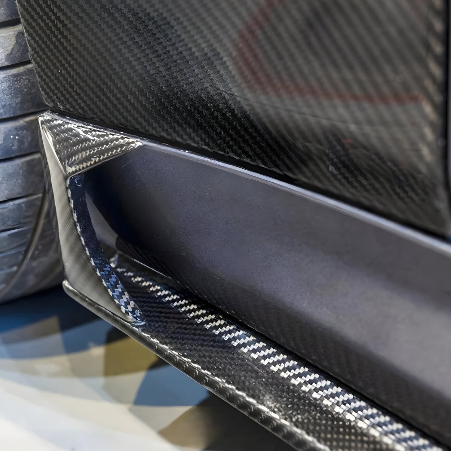 BMW 2 Series F87 Dry Carbon Fiber KB Side Skirts (2014-2021)