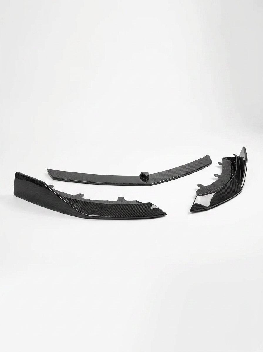 McLaren GT Dry Carbon Fiber Front Bumper Lip Splitter 2019+ Bolt-On Body Kit