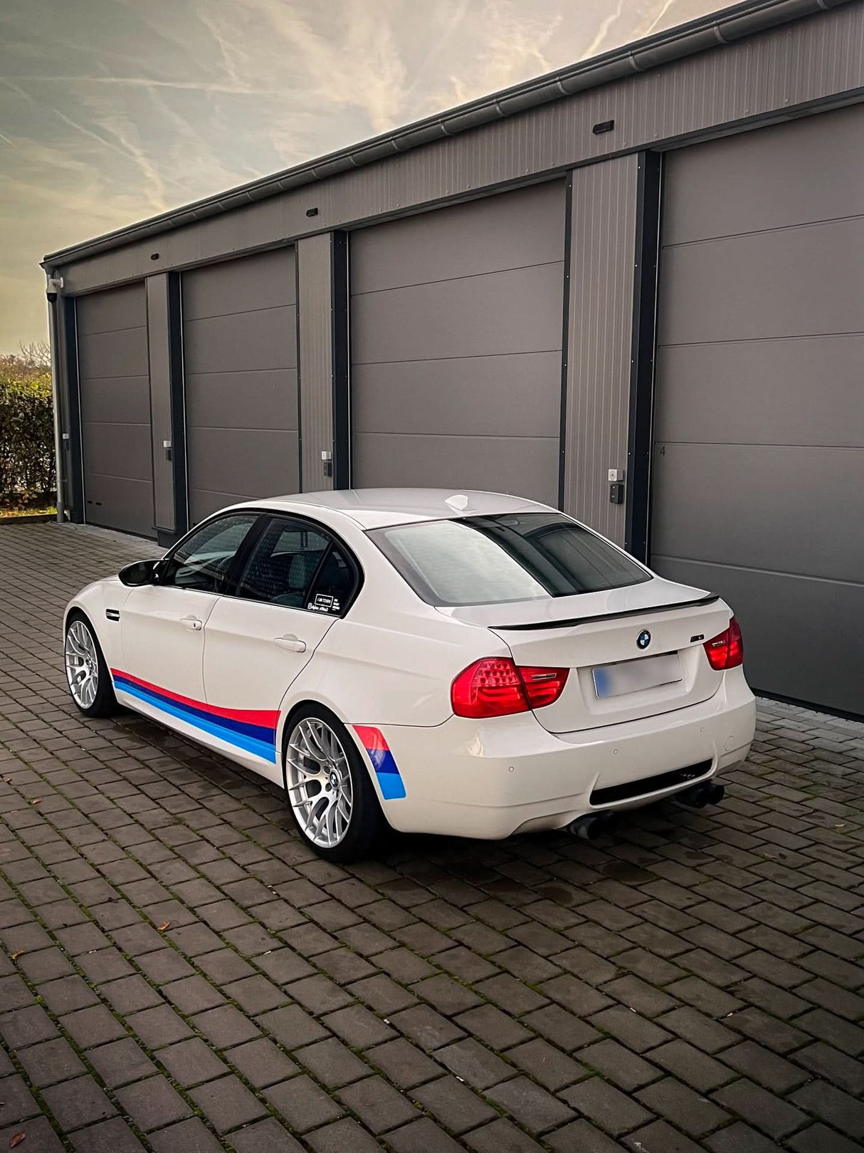 Carbon Fiber Rear Trunk Spoiler – BMW E90 3 Series (2005–2012) M-Sport Style