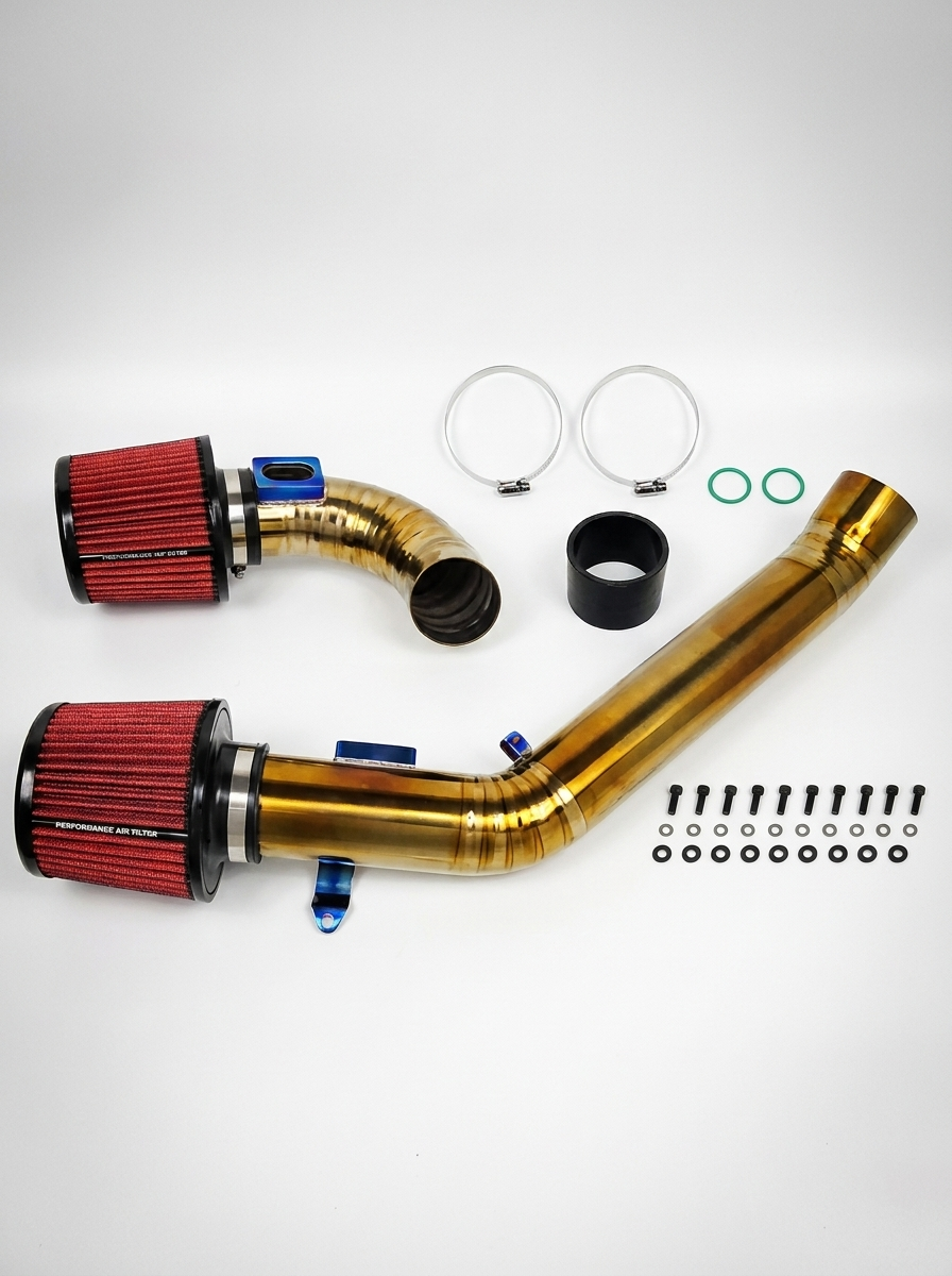 BMW M2 M3 M4 F80 F82 F83 F87 S55 3.0T Titanium High Flow Cold Air Intake System 2015 - 2019 OE KD4178TGD