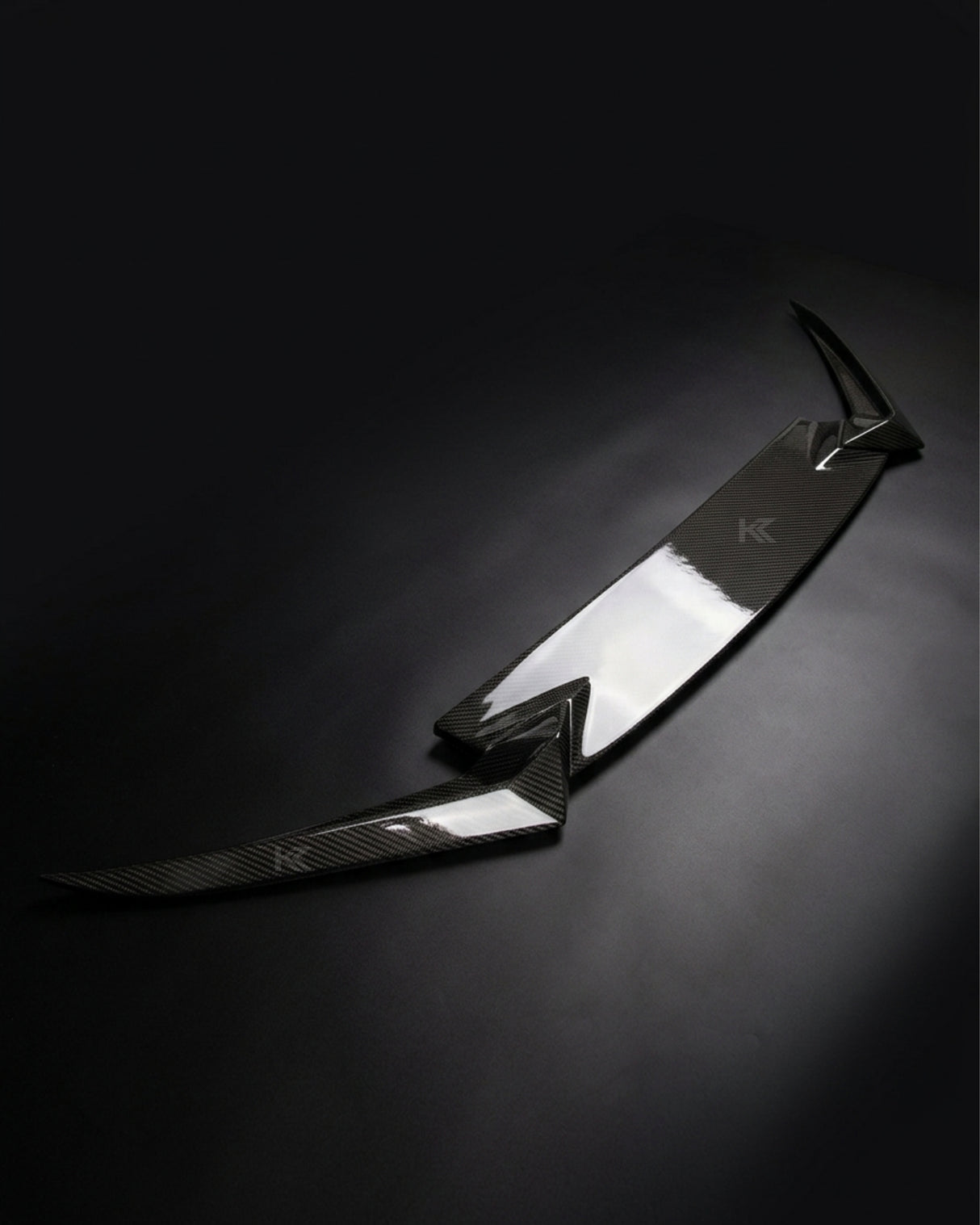 2010–2013 Volkswagen Golf R MK6 R20 Style 3-Piece Front Splitter Kit – Carbon Fiber