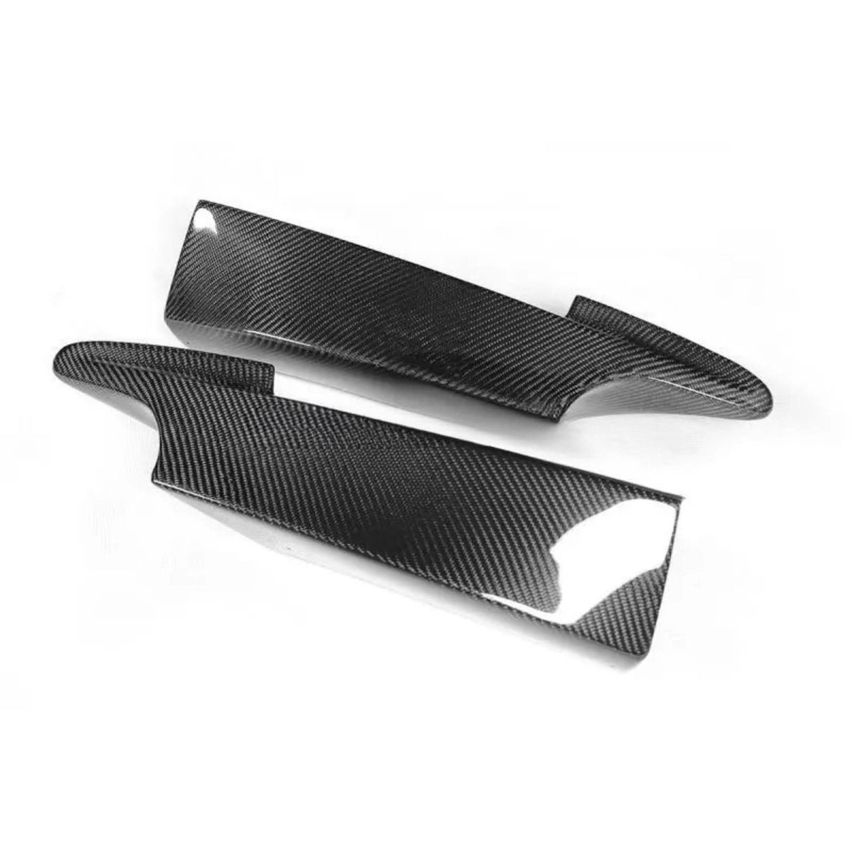 Carbon Fiber Front Bumper Splitter Canards – BMW 3 Series GT F34 M Sport (2013-2018) – Gloss Carbon Aero