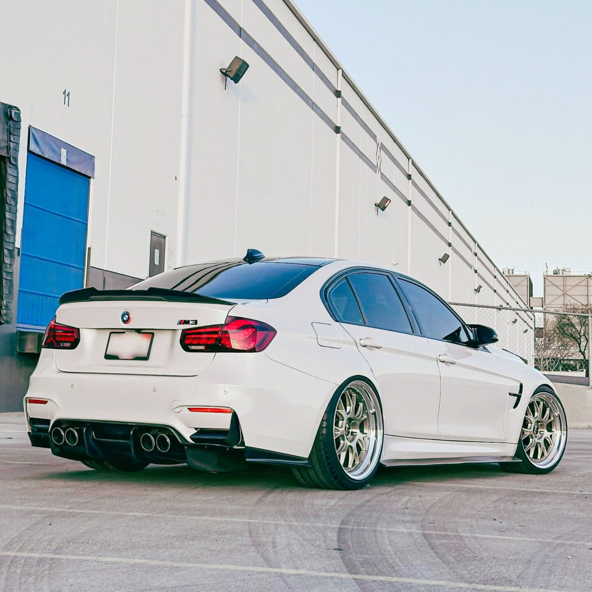Carbon Fiber Rear Trunk Spoiler for BMW F30 3 Series & F80 M3 Sedan (2013–2019)
