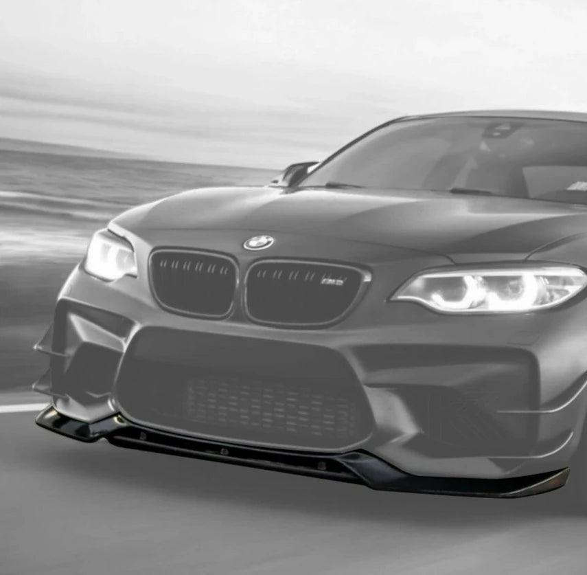 BMW 2 Series F87 M2/M2C Vor Style Carbon Fiber Front Lip (2016 - 2019) - K2 Industries