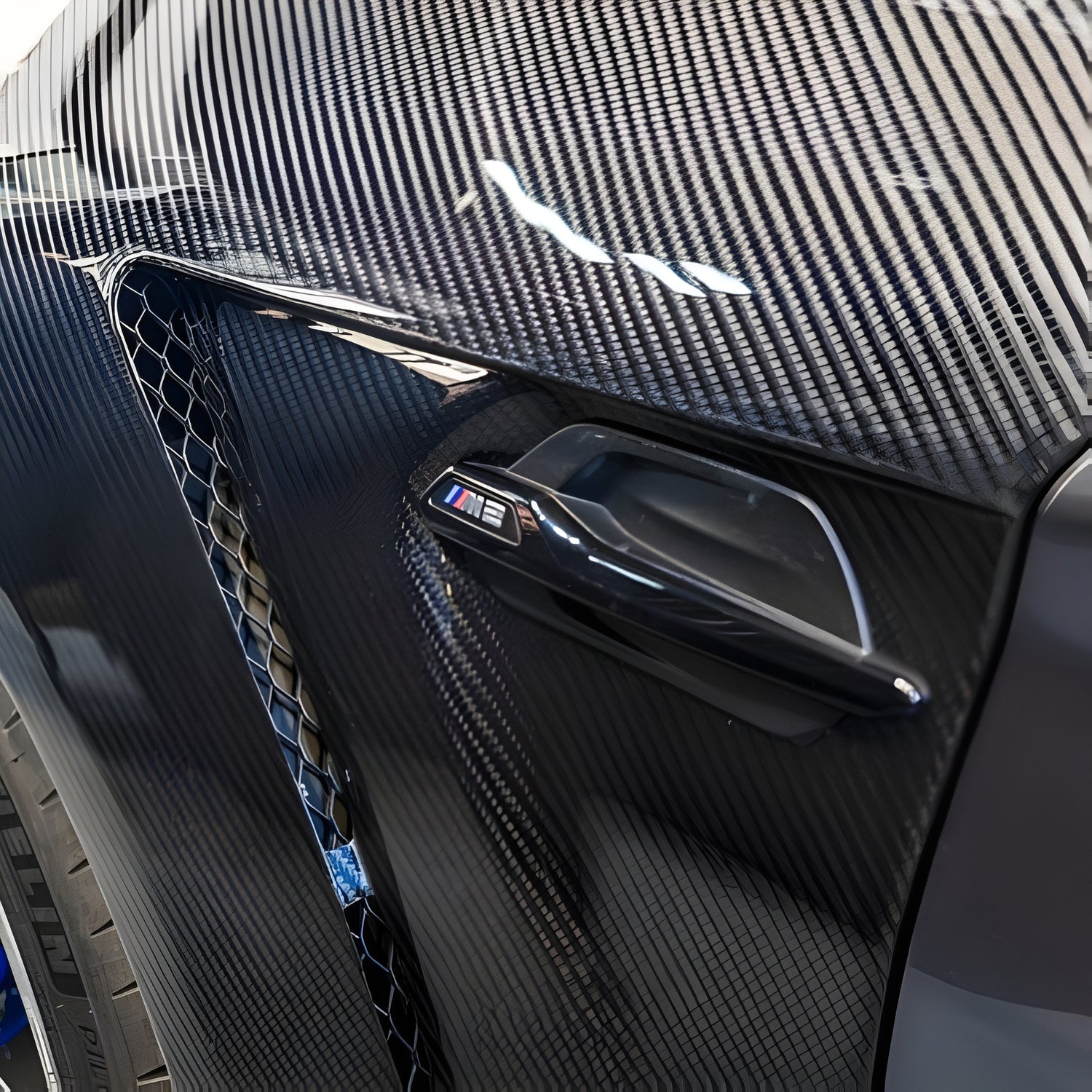 BMW 2 Series F87 Dry Carbon Fiber KB Fenders (2014-2021)