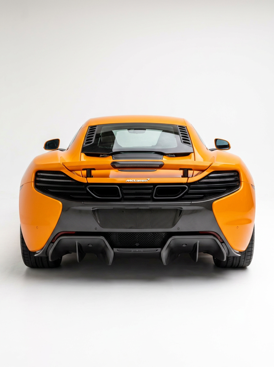 McLaren 650S Bolt-On Rear Diffuser - Dry Carbon Fiber
