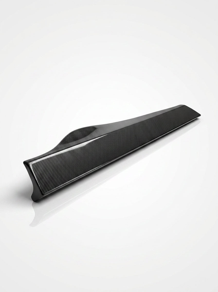 McLaren GT Dry Carbon Fiber Side Skirts OEM Style 2019+ Pair