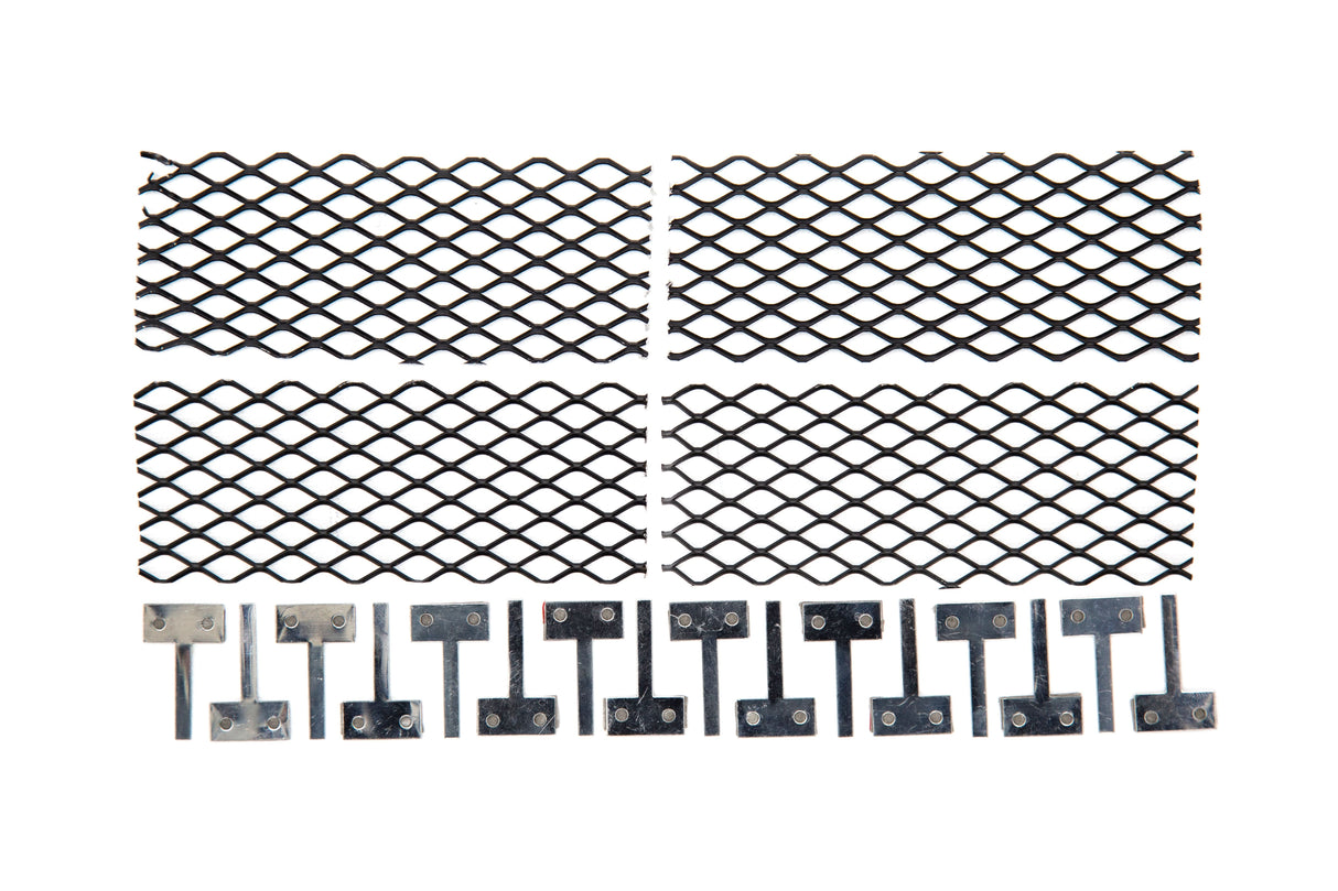 OLM S207 Style Paint Matched Rear Bumper Vent Inserts - Galaxy Blue Pearl - 2015-2021 Subaru WRX / STI