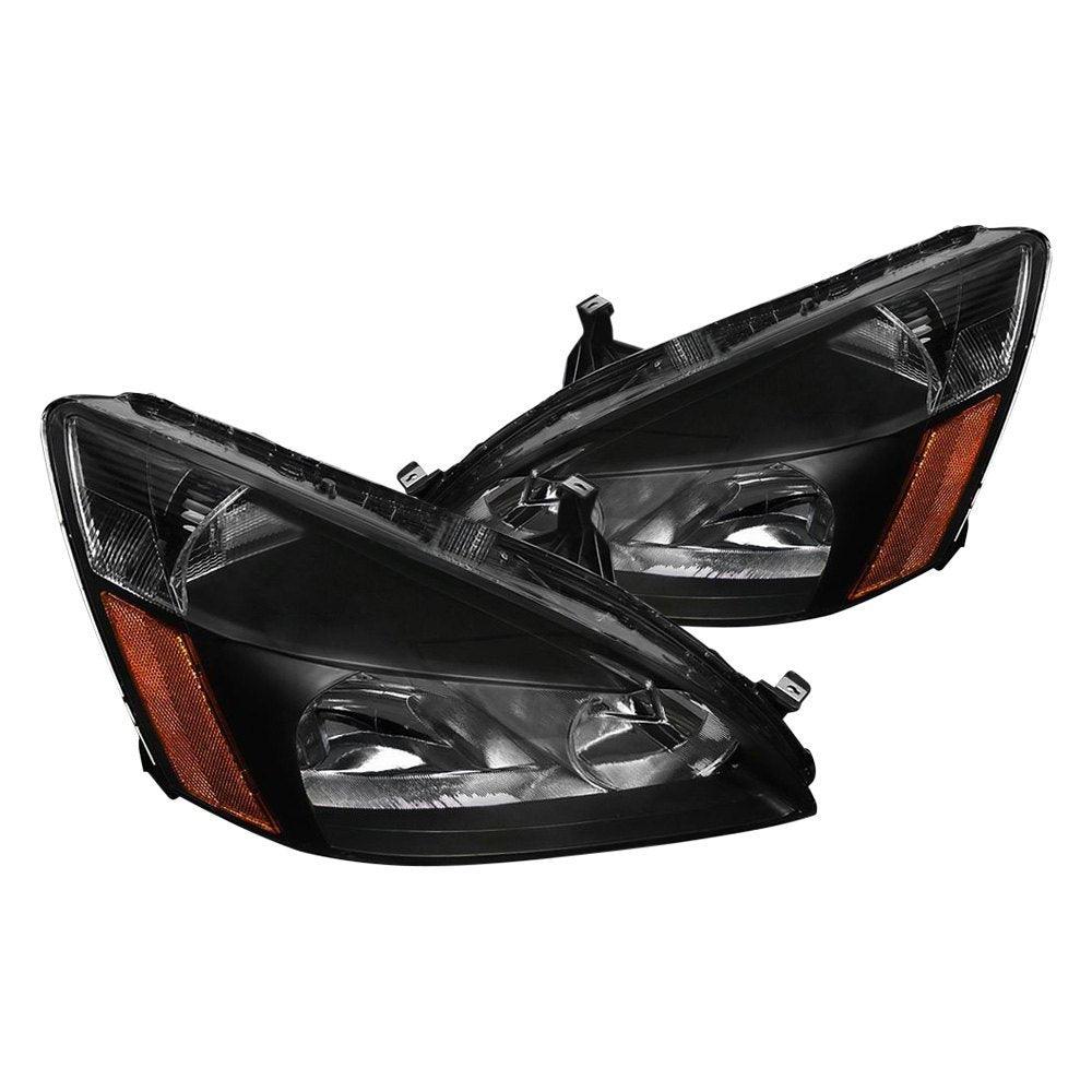 Spec-D OEM Replacement Headlights Honda Accord (03-07) Euro Style - Black or Chrome