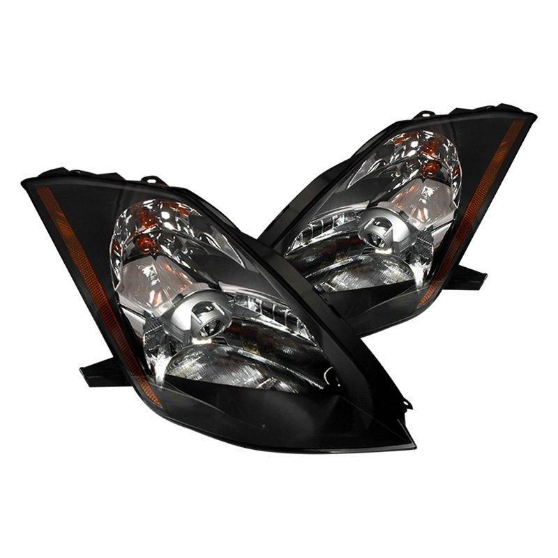 Spec-D Projector Headlights Nissan 350Z (2003-2005) JDM Style w/ Black Housing