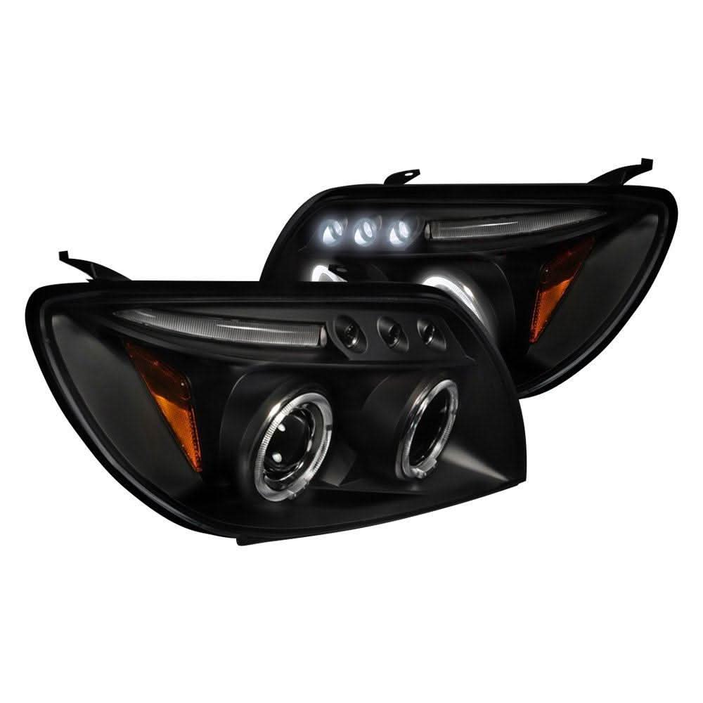 Spec-D Projector Headlights Toyota 4Runner (03-04-05) 4th Gen - Dual Halo w/ LED DRL - Black or Chrome