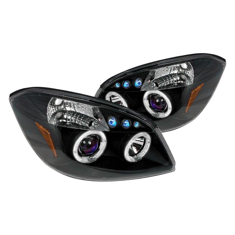 Spec-D Projector Headlights Chevy Cobalt / G5 (05-10) Dual Halo LED - Chrome or Black