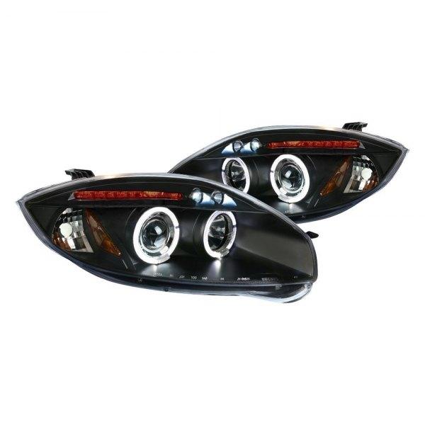Spec-D Projector Headlights Mitsubishi Eclipse 4G (06-11) w/ LED Halo - Black or Chrome